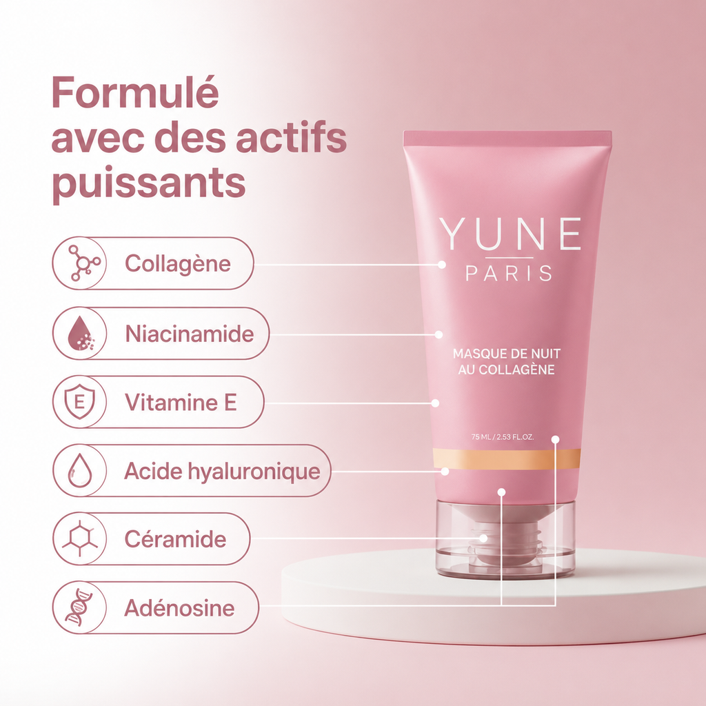 Masque de nuit au collagène