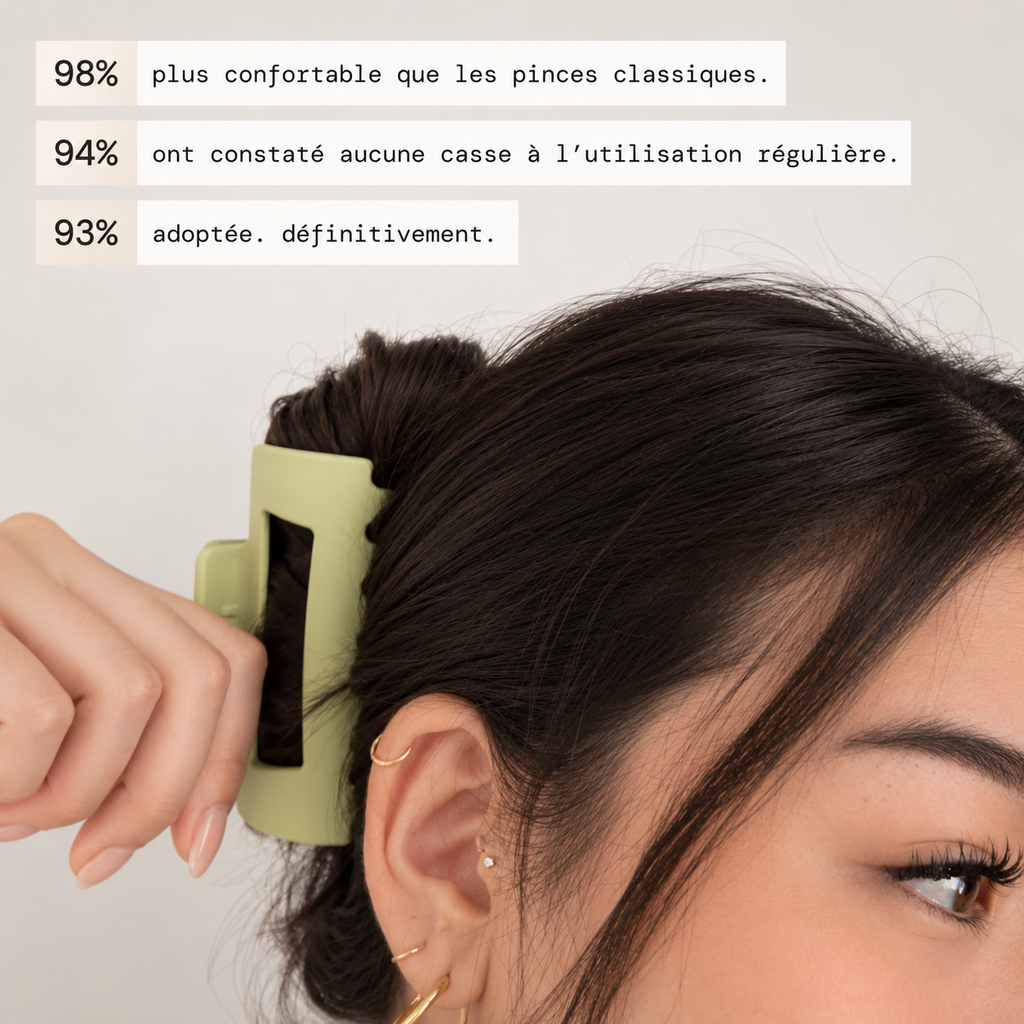 Nuage - Pince à cheveux ultra-flexible | YUNE